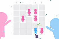 Koppel jongens en meisjes correct en houd elk paar perfect