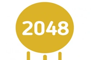 Een leuke mix van bubble shooting en 2048!