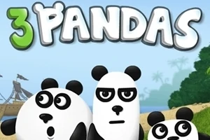 Deze 3 panda's zijn gevangen genomen door piraten