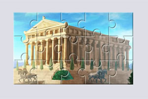 Los Ancient Wonders Jigsaw Puzzles op en onthul beroemde bezienswaardigheden stukje voor stukje
