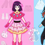 Anime Doll DIY Cosplay Girl laat je de anime icoon van je dromen ontwerpen