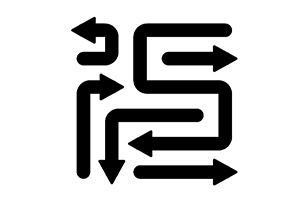 Arrow Puzzle is een ontspannend logisch spel met eenvoudige tikbesturing