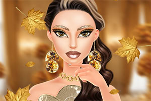 Autumn Glam Gala is een herfst beauty game waarin je drie beste vriendinnen stylet voor een glamoureus evenement