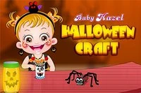 Hoera! Baby Hazel's school viert Halloween knutseldag