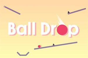 Gebruik je verstand en logica om de obstakels in de uitdagende levels van Ball Drop te overwinnen