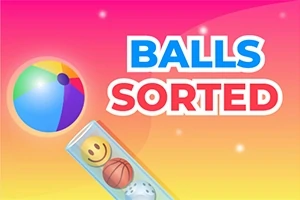 Ballen Gesorteerd is een geweldig puzzelspel waarin je ballen moet sorteren