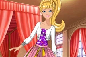 Help Barbie er prachtig uit te zien tijdens een modeshow!