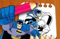 Batman Kleurboek is een cool kleurspel voor kinderen en volwassenen