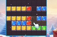 Block Puzzle Frozen Jewels is een kerstthema puzzelspel