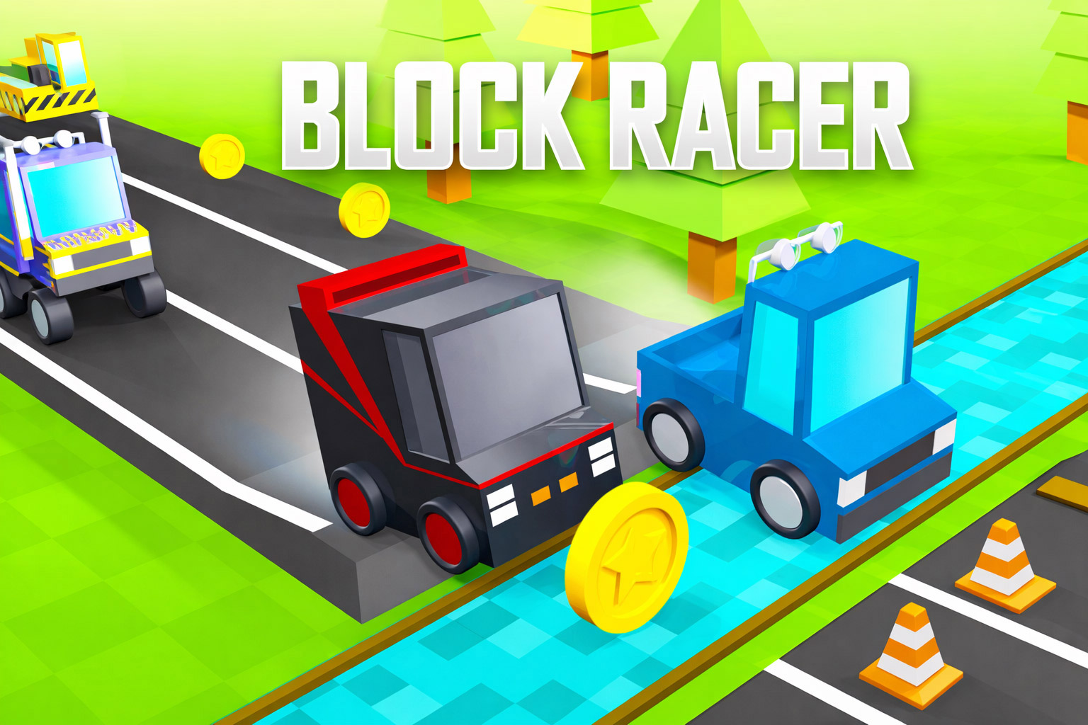 Block Racer 🕹️ Speel Gratis op Play123