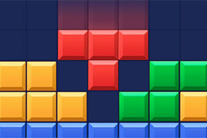Match blokken in Tetris-stijl om het bord leeg te maken
