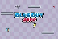 Blueguy Jump is een html5 retro-game, spring en verzamel fruit om de score te