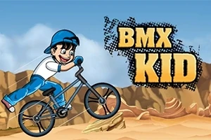 BMX Kid is een makkelijk te spelen spel voor zowel kinderen als volwassenen