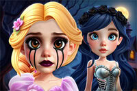 Combineer kaarten voor Halloween make overs