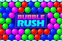 Schiet en combineer kleurrijke bubbels