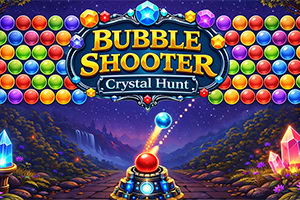 Schiet bubbels en verzamel kristallen