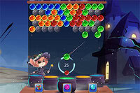 Maak je klaar voor een magisch bubble shooter-spel dat je bij elke stap
