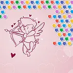 Liefde hangt in de lucht, gevangen in bubbels in Bubble Shooter Valentine!