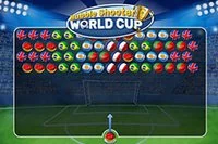 Bubble Shooter World Cup is een behendigheidsspelletje met voetbal als thema