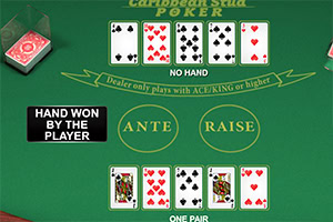 Speel snel poker tegen het huis!