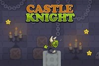 Castle Knight is een ren-en-sprong spel, overwin obstakels door te rennen en