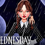 Verlies je in de iconische, betoverende Wednesday Addams-stijl van beroemdheden!