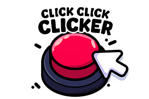 Click Click Clicker is pure, klassieke clicker gekte