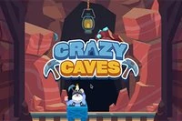 Duik in de diepten van een donkere mijn met dit leuke spel genaamd Crazy Caves