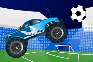 Auto gevechten en voetbal gaan samen in dit geweldige spel!