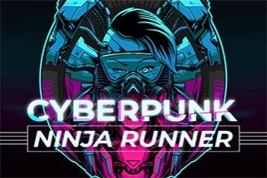 Cyberpunk Ninja Runner is een ongelooflijk actievol parkour- en racespel waar je je reflexen en vaardigheden op de proef stelt