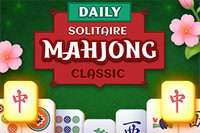 Rustgevend solitaire mahjong spel waarin je paren van tegels combineert om het