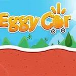 Eggy Car is een heuvelklim autogame met een ei erop