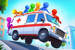 Maak de weg vrij en red de dag in deze strategische voertuigpuzzel