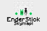 Ender stickman moet overleven in het witte bos vol angsten