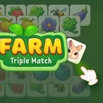 Farm Triple Match is een match3 puzzelspel vol vrolijk gekleurde icoontjes