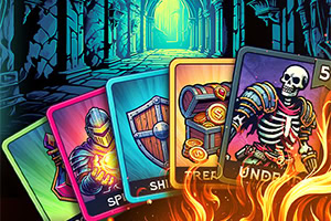 In Flames & Fortune waag je het in kerkers en verzamel je rijke beloningen