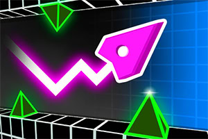 Geometry Vibes 3D is een snelle 3D reflexgame