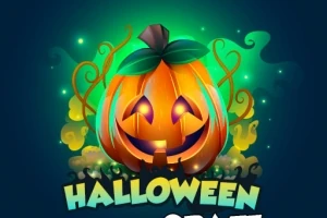 Match-3 puzzelspel waarin de speler drie of meer Halloween items moet samenvoegen