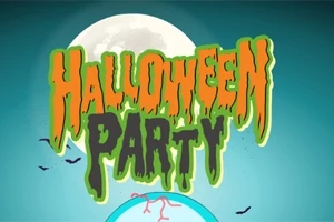 Geweldig en leuk Connect 3 Halloween-spel