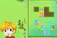 Happy Farm biedt in dit online spel uitdagende logische puzzels op het land