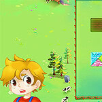 Happy Farm biedt in dit online spel uitdagende logische puzzels op het land