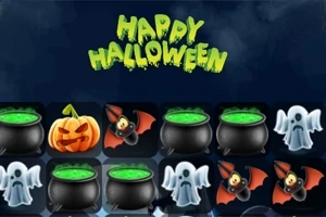 Happy Halloween Match 3 is een leuk verslavend avontuurlijk casual spel