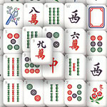 Mahjong stenen met diverse Chinese tekens en symbolen in een close-up weergave