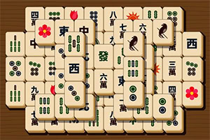 Match en verwijder alle tegels in Hidden Pairs Mahjong