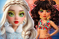 Style prinsessen voor wintervakanties
