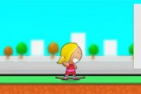 Ga op je skateboard en maak een weg door tal van levels vol met hindernissen in