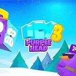 Er wachten weer heel wat lastige uitdagingen op je in Icy Purple Head 3