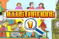 Vind verschillen in handgemaakte illustraties