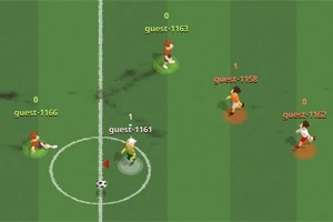 Natuurkundig gebaseerd multiplayer voetbalspel zonder regels