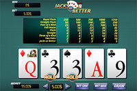 Geniet van dit stijlvolle HTML5 video poker casinospel